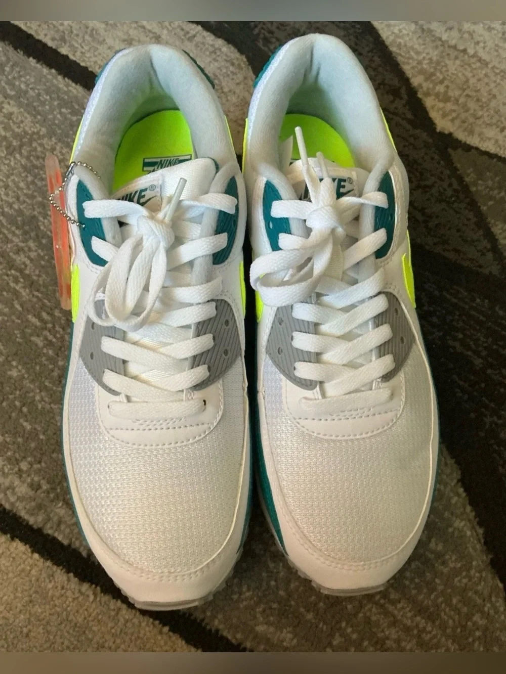 Size 10 - Nike Air Max III 90 Spruce Lime CZ2908 100